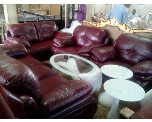 7 Seater Luxury Leather Sofa For Homes, Leather Trend Sofa