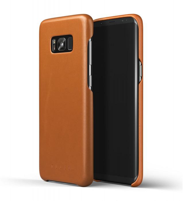 Leather Case for Galaxy S8+ Saddle Tan