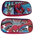 Generic Spider-man Trolley Backpack for Boys - 45 cm - 3D + 3D Pencil Case + 3D Lunch Box - Removable trolley