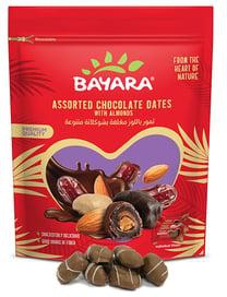 Bayara Assorted Chocolate Dates with Almond, 250 g