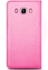 Diamond Wallet Cover for Samsung Galaxy J5 2016 - Pink + Diamond Glass Screen Protector