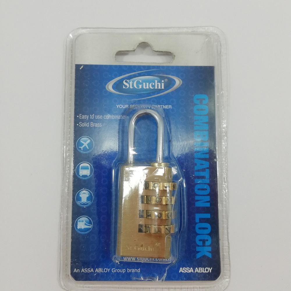 St. Guchi Brass Combination Lock (As picture)