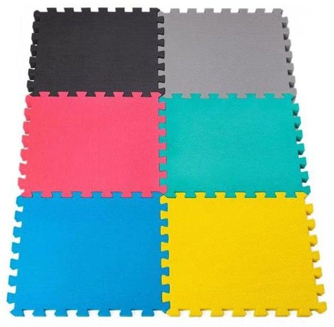Non-slip Flooring Foam For Bathrooms And Kitchens - 4 Pieces - May Vary