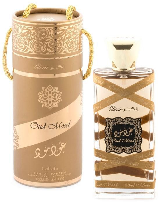 Lattafa Oud Mood Gold Elixier - Perfume For Unisex - EDP 100ml