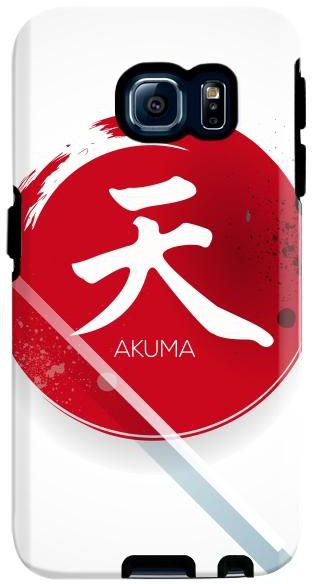 Stylizedd Samsung Galaxy S6 Edge Premium Dual Layer Tough Case Cover Gloss Finish - I am Akuma