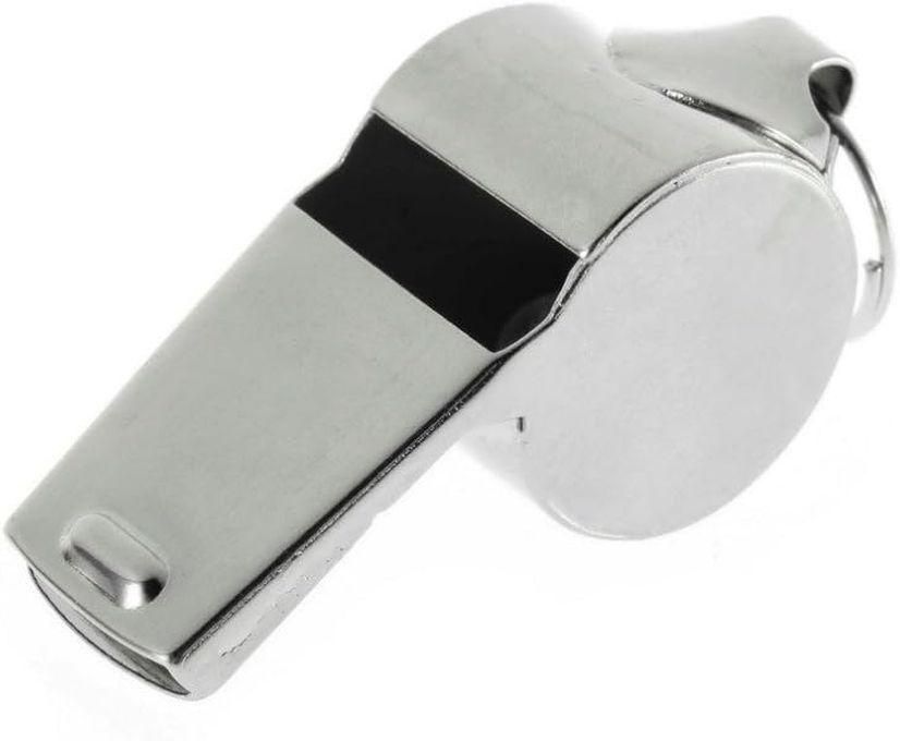 Metal Whistle Color Silver For The Games And Animals Call Item