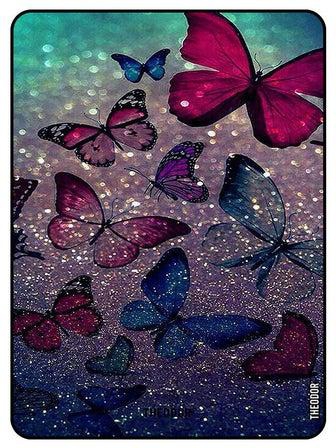 Protective Flip Case Cover For SAMSUNG GALAXY TAB S8 ULTRAglitters butterfly copy