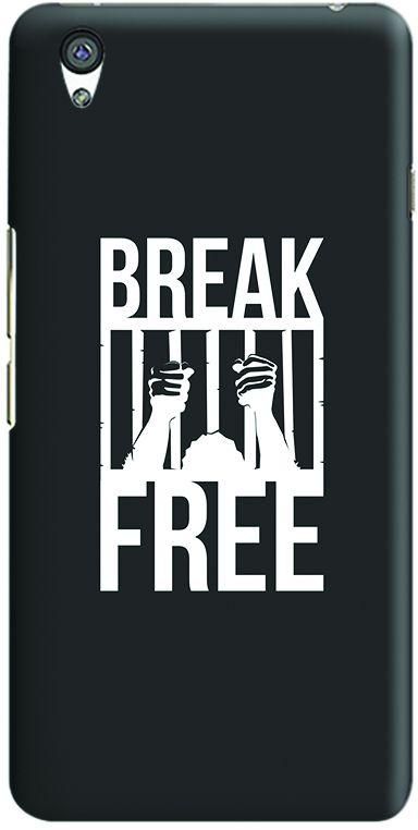 Stylizedd OnePlus X Slim Snap Case Cover Matte Finish - Break Free