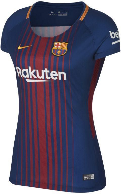 2017/18 FC Barcelona Stadium Home Women's Football Shirt - Blue