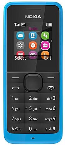Nokia 105 – Cyan