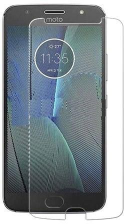 لاصقة حماية للشاشة من الزجاج المقوى لهاتف موتورولا موتو G5S بلس شفاف
