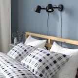 TARVA Bed frame, pine/Lindbåden, 140x200 cm - IKEA