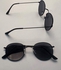 Black Luxury Round Street Sunglasses - Designer Sunglasses