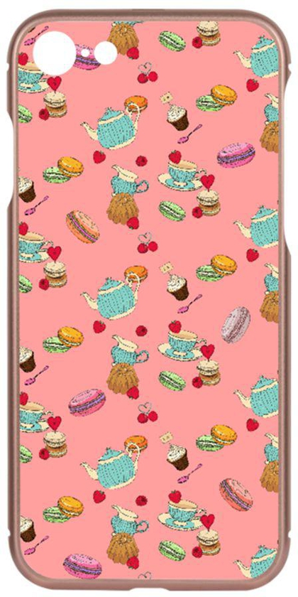 Protective Case Cover For Apple iPhone 7 Rose Gold - Trends - Tea Fruit & Cake 02