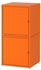 LIXHULT Storage combination, orange, orange