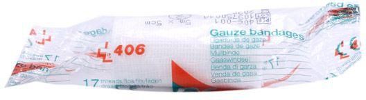 Batos Viegas Gauze Bandages 5m X 5cm 17TH/Sqcm