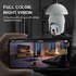 360° PTZ LED LIGHT BULB CCTV SECURITY WiFi ROTATING CAMERA