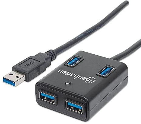 Manhattan SuperSpeed USB 3.0 Hub 4 Ports Bus Power