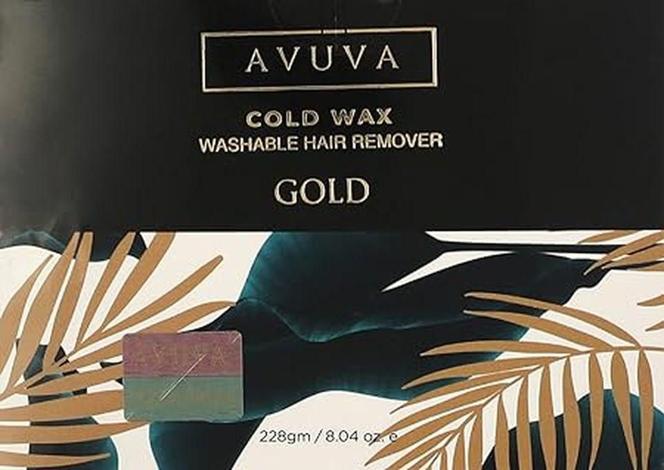 Avuva Cold Wax Hair Removal -gold -228 Gm