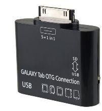 5in1 USB Card Reader Connector KIT OTG HOST For For Samsung Galaxy Tab 10.1 P7500 Galaxy Note 10.1 N8000 For P3110 P5100 P7300