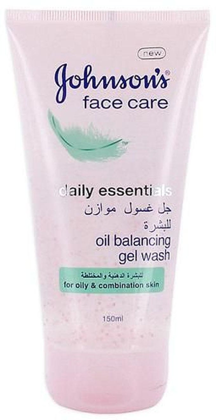 Johnson's Daily Essentials Oil Balancing Gel Wash-for Combination Skin - 150ml