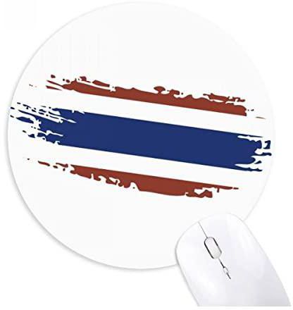 Thai Bangkok Thailand Flag Art Illustration Mouse Pad Comfortable Game Office Mat