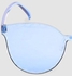 Sunglass With Durable Frame Lens Color Blue Frame Color Blue للنساء