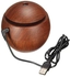 Ultrasonic Humidifier USB Essential Oil Diffuser, Dark Brown