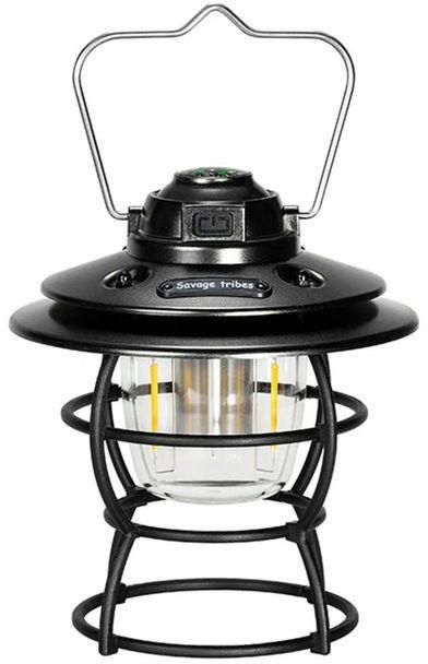 Lantern Camping With Compass Battery1500mA IPX4 Waterproo For Outdoors, Hiking, Exploration, Night Fishing, Camping, Hiking, Earthquakes, Disasters, Work, Power Outages, Disaster Prevention -3 Modes Lighting