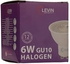 Levin GU10 Halogen Light Bulb (6 W, Warm White)