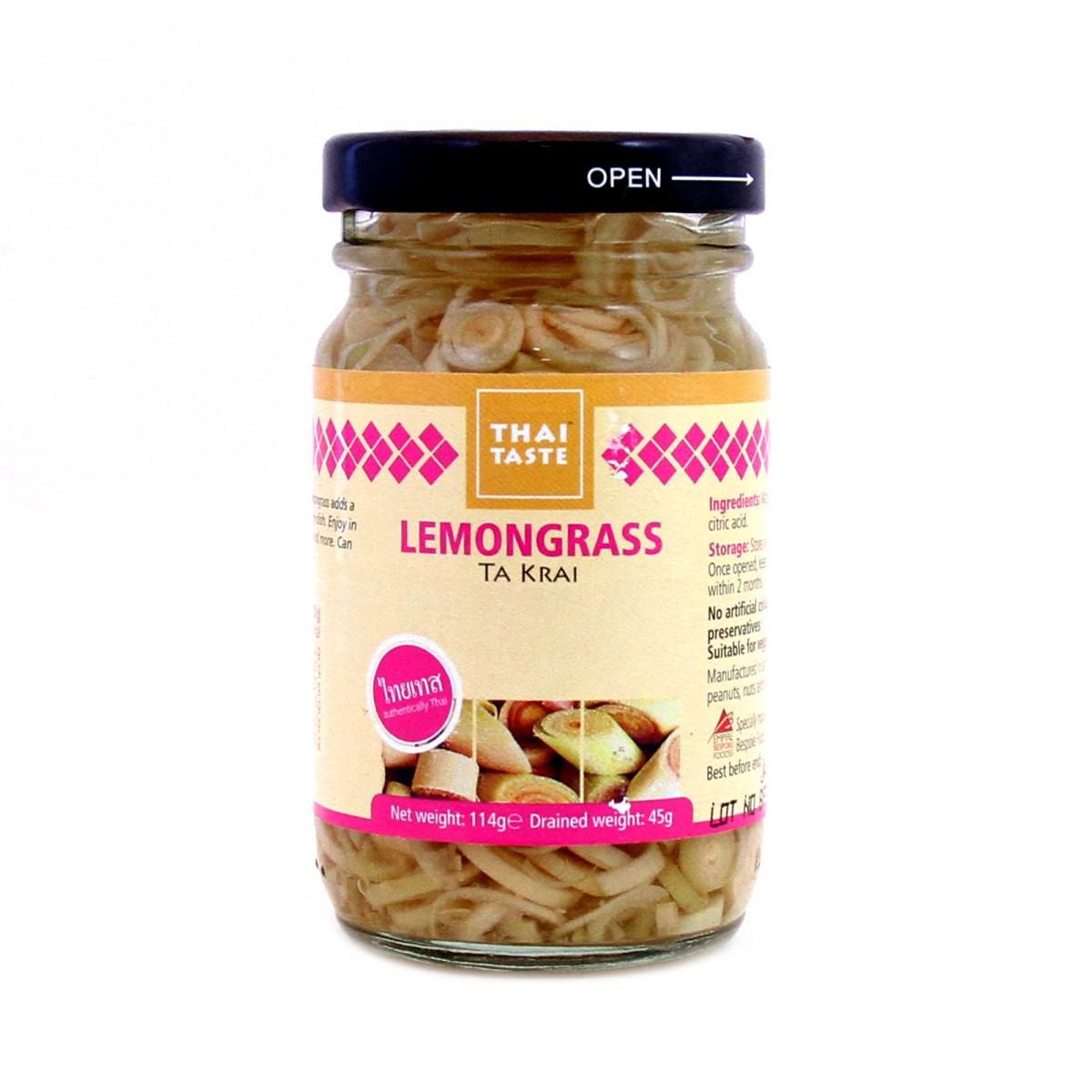 Thai Taste Slice Lemon Grass 114g