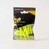 GOLF PLASTIC STEP TEES x10 46mm - INESIS 100 YELLOW