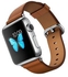 Apple Watch 38mm Stainless Steel Case with Saddle Brown Classic Buckle