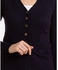 Goelia Long Sleeves Cardigan - Navy Blue