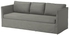 BRÅTHULT 3-seat sofa, Borred grey-green