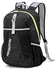 Fashion Backpack Sport Men Travel Backpack Women Backpack Ultralight Outdoor Leisure School Backpacks Bags 22L(Black)