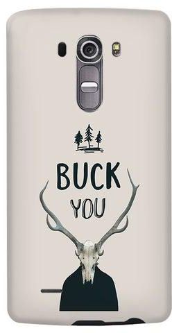 Premium Slim Snap Case Cover Matte Finish for LG G4 Buck You