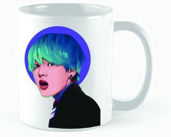 Bts Magic Ceramic Mug - Multicolor
