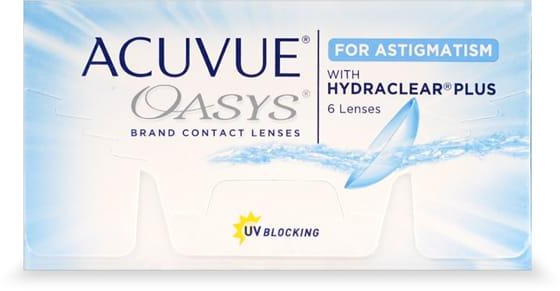 Acuvue Oasys for Astigmatism - Pack of 6