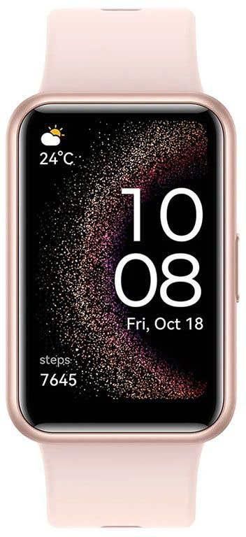 Get Huawei STA-B39 Watch Fit Special Edition, 1.64 inch - Pink with best offers | Raneen.com