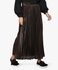 Brown Shimmery Maxi Skirt