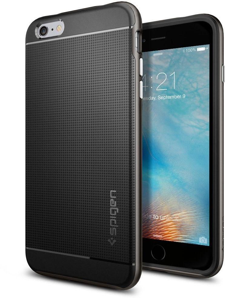 Spigen iPhone 6S PLUS / 6 Plus Neo Hybrid Gun Metal cover / case - Gunmetal
