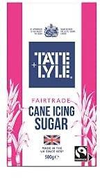 Tate And Lyle Cane Icing Sugar, 500g