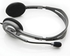 Logitech, H111 Over-The-Head, Stereo Headset, For Live Chat And Music, Black/Silver