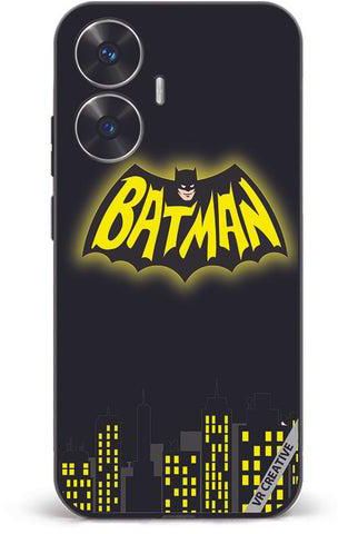 Protective Case Cover For Realme C55 Batman Design Multicolour