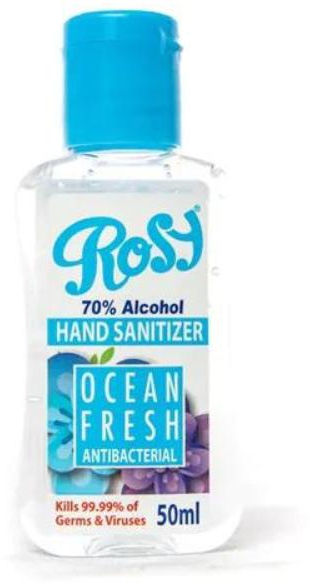 Rosy Hand Sanitizer Gel Ocean Fresh-50 ML