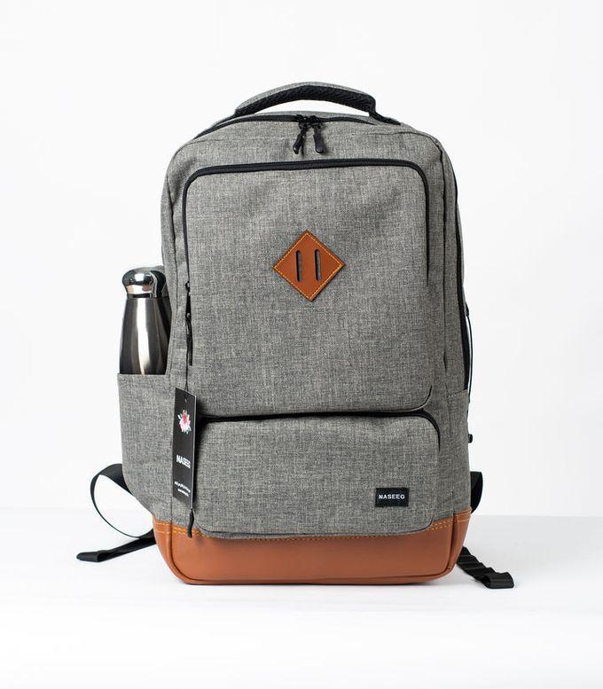 Naseeg Business Laptop Backpack 15.6-inch - Gray