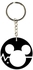 Double Side Mickey Mouse Printed Keychain
