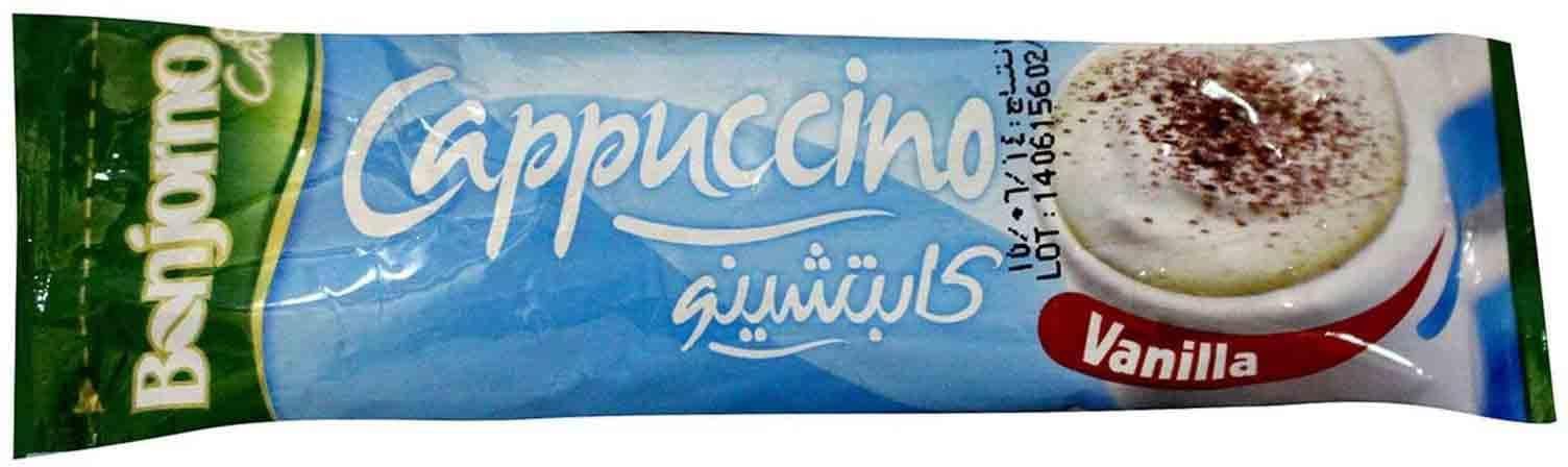 Bonjorno Cappuccino Vanilla - 14 Gram