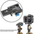 Neewer Adapter & Quick Release Plate Professional Aluminum Alloy with 1/4"&3/8" Screws for Digital SLR Camcorders Manfrotto 501HDV 503HDV 701HDV 577/519/561/Q5
